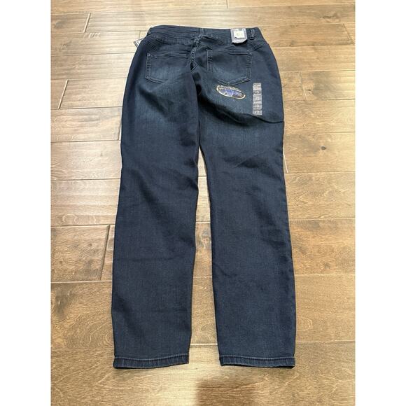 Angels Forever Young Womens Blue Evershape Skinny Jeans Size 12 NWT $48 - Picture 3 of 11